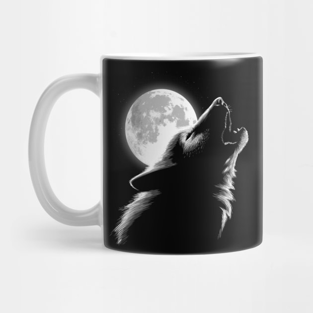 Wolf moon by albertocubatas